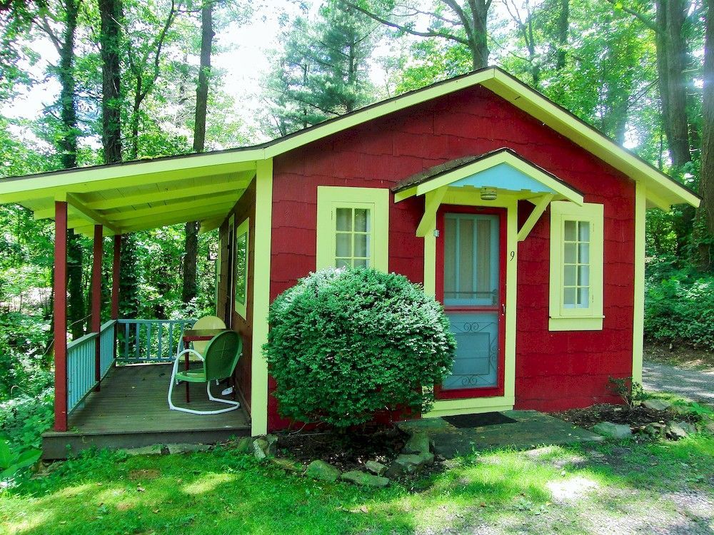 The Pines Cottages Woodfin エクステリア 写真